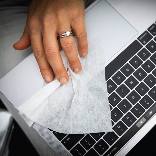 Custom Anti Bacterial Wipes Laptop